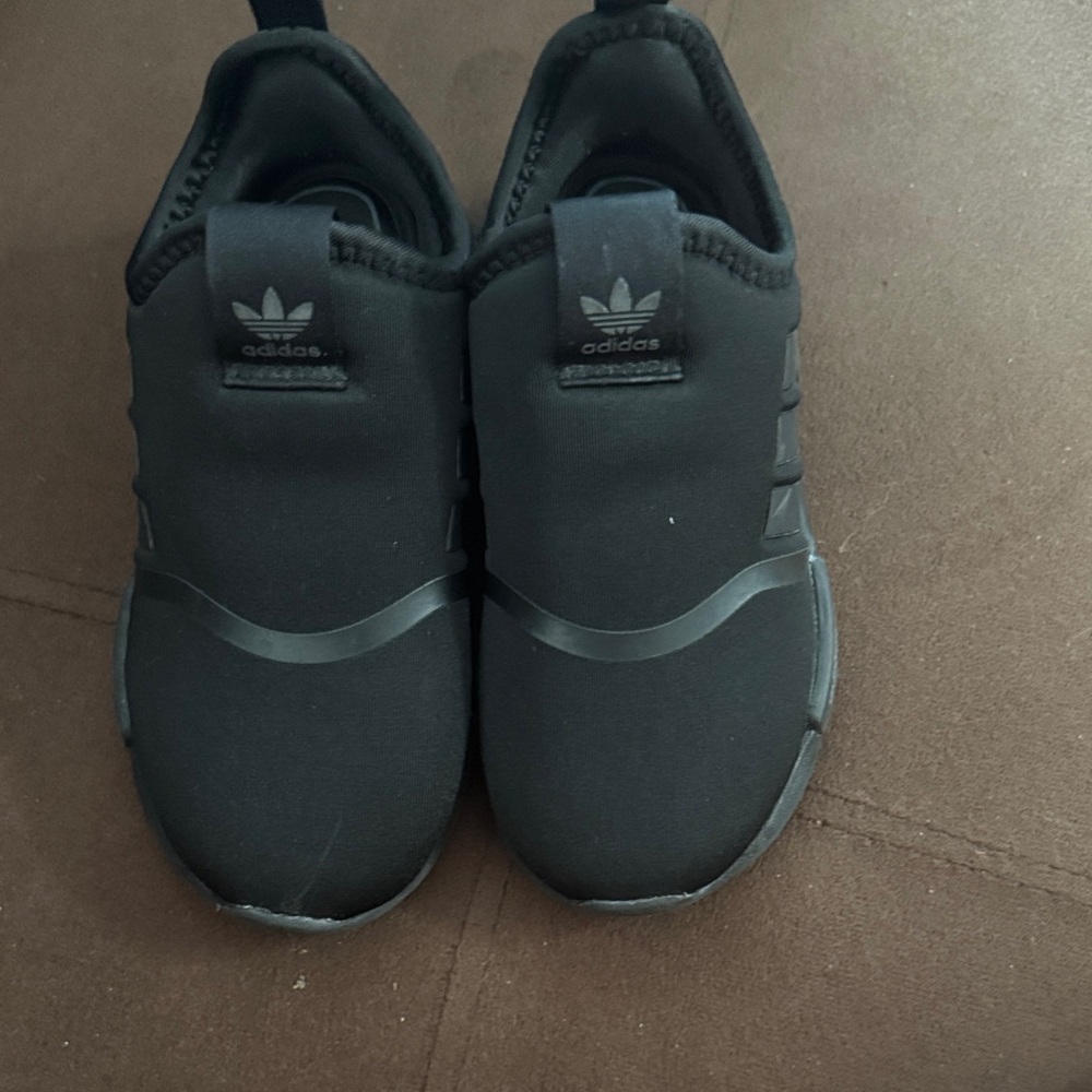 Adidas Triple Black Slip-On Shoes